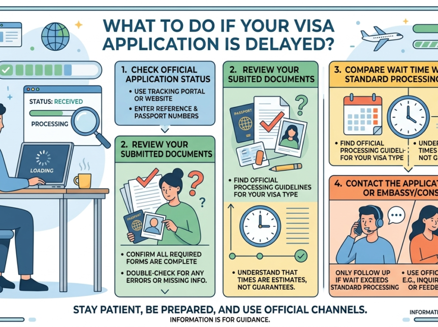 What to Do If Your Visa Application is Delayed?