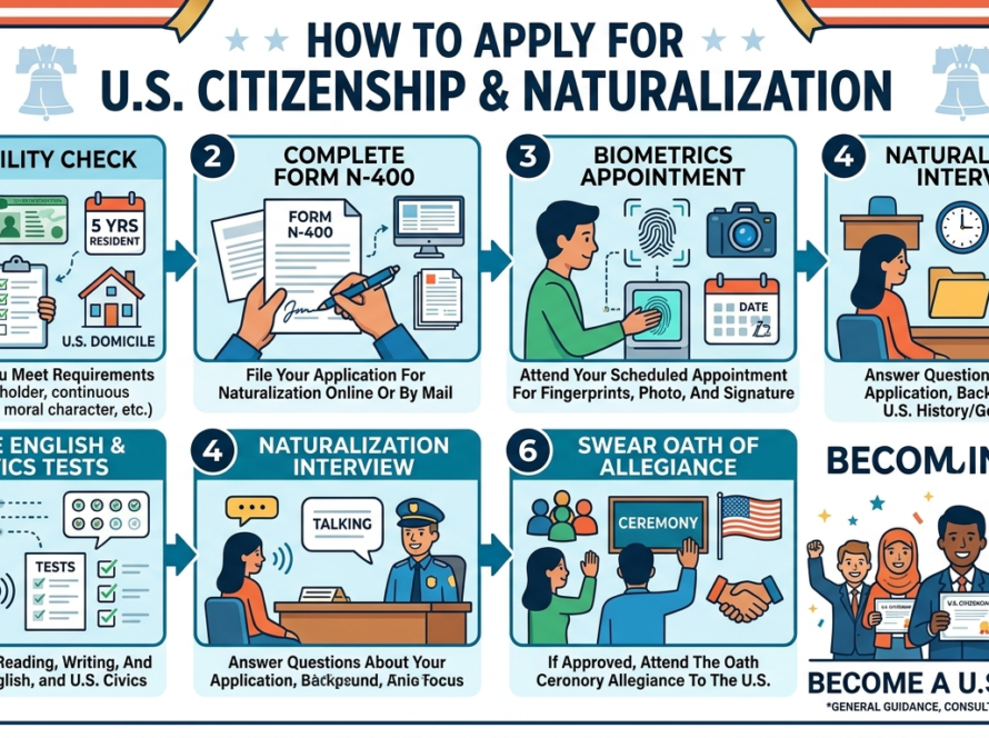 How to Apply for U.S. Citizenship & Naturalization